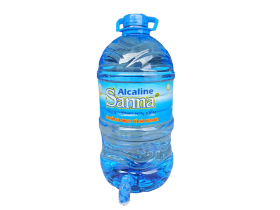 Nước Ion kiềm - Sanna Alcaline - Bình 5l