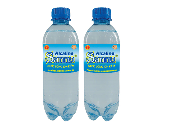 Nước Ion Kiềm - Sanna Alcaline – Chai 330ml