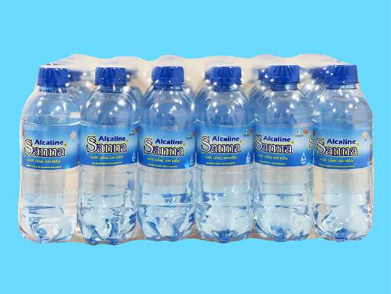 Nước Ion Kiềm - Sanna Alcaline – Block 24 chai 500ml